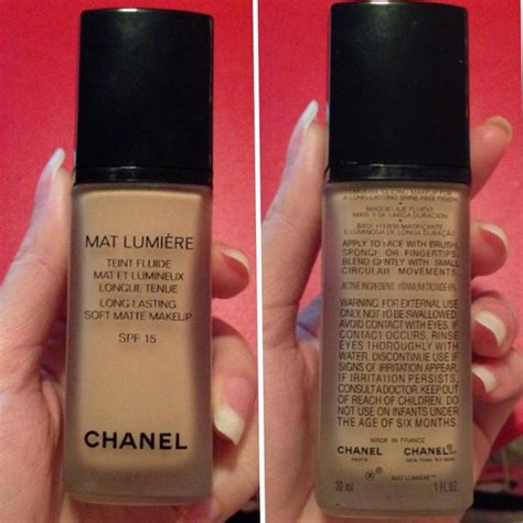 chanel mat lumiere foundation 30 cendre|chanel foundation by shade.